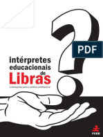 Interprete Educacionais de Libras Orientacoes para Pratica Profissional