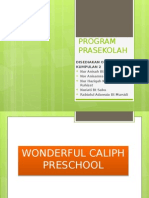 Program Prasekolah