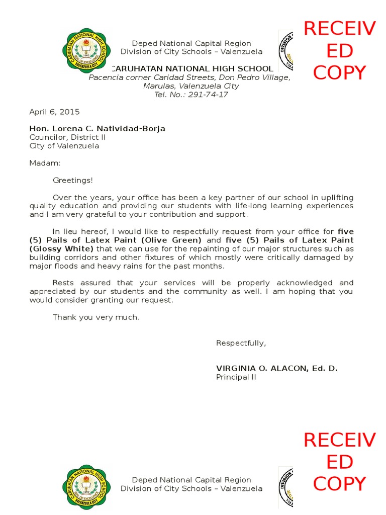 Solicitation For Paints | PDF