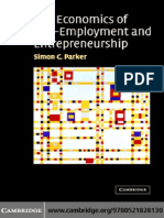 The Economics of Self-Employment and Entrepreneurship, 2004, Parker