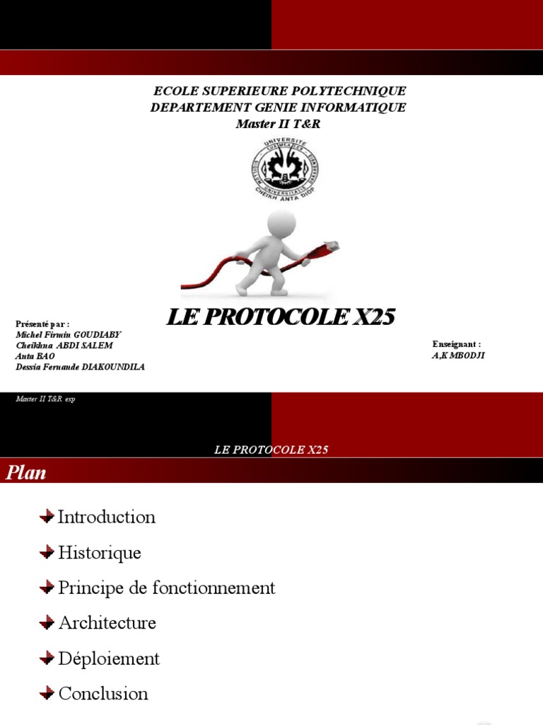 Comprendre le protocole X25 | PDF | Modèle OSI | Standards Internet