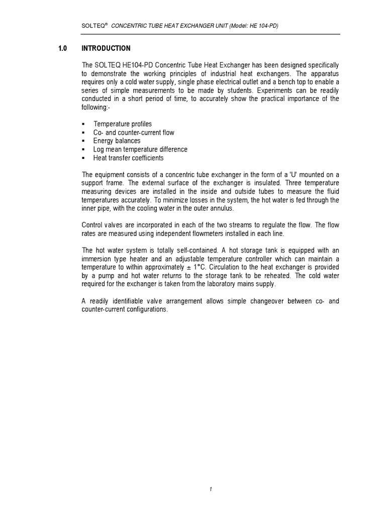 Design and fabrication of heat exchanger project report image