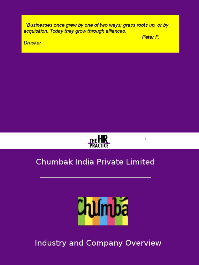 Industry Study and Overview Chumbak Ver 2.0 PDF E Commerce Retail