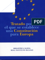 Tratado Constitucion Europea Elcano