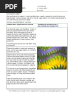 Download Fabric Bird Sculpture Instructions by Nellies Needles SN2741565 doc pdf