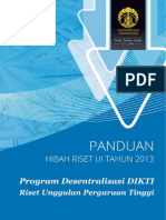 Buku Panduan Riset Ui 2013