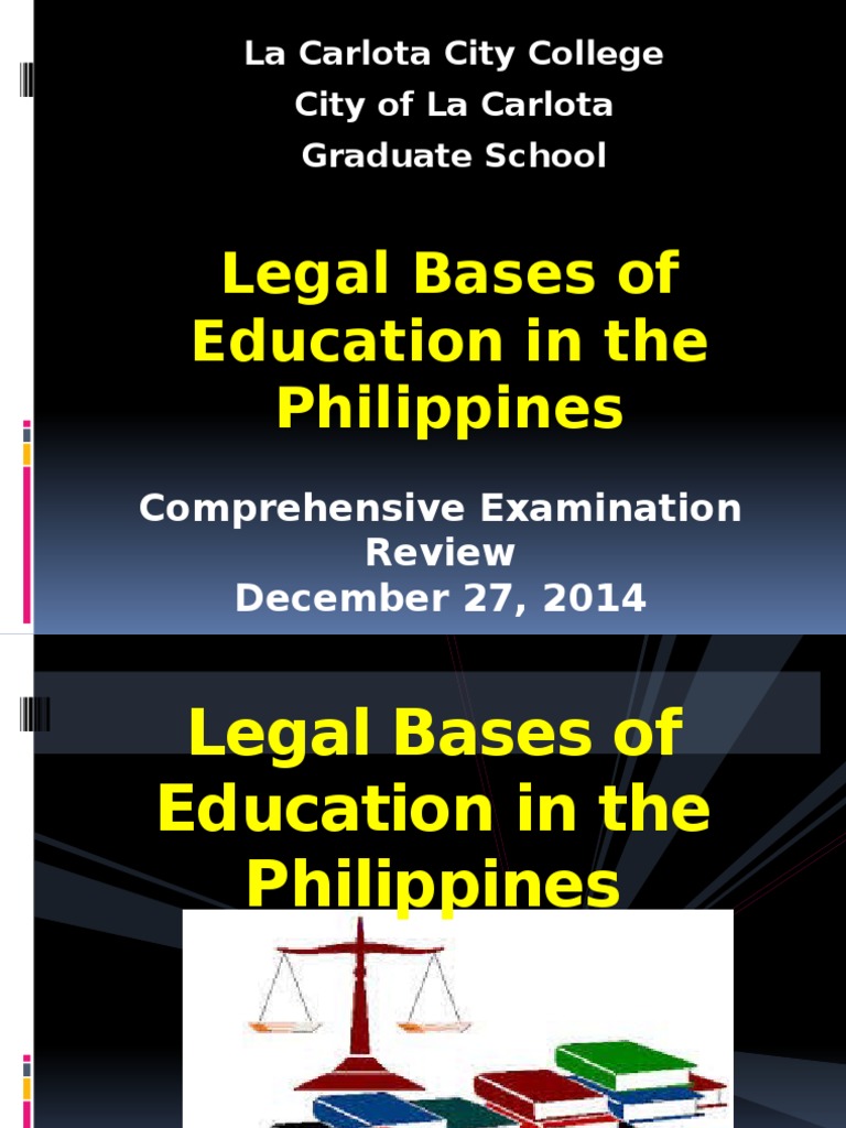legal foundation of education essay