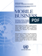 Mobile Business: United Nations Economic Commission For Europe