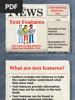 Understanding Text Features | PDF