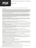 Argumentação jurídica. Estado Constitucional. Teorias da Argumentação