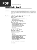 Jobswire.com Resume of mandeedavis2853