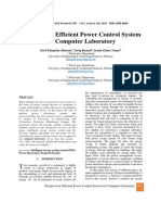 Design of an Efficient PoweControl System  for Computer Laboratory