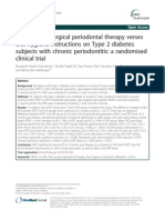 Effect of Nonsurgical Periodontal Therapy Verses