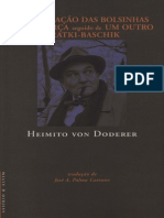 Heimito Von Doderer - A Flagelação Das Bolsinhas de Camurça Seguido de Um Outro Kratki-Baschik PDF