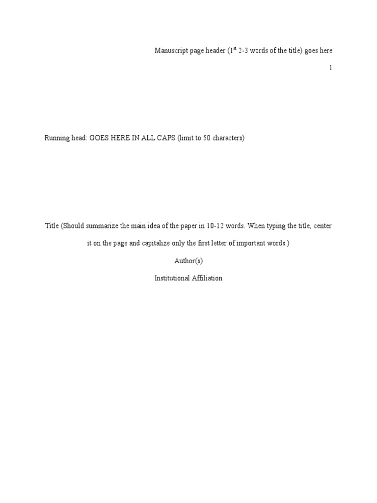 A Pa Template | PDF | Statistics | Scientific Method