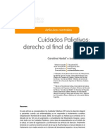 Cuidados Paliativos-Derecho Al Final de La Vida PDF