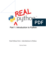 RealPythonPart1 TOC