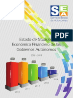 Estado de Situación Económico Financiero de Los Gobiernos Autónomos (2010-2014)