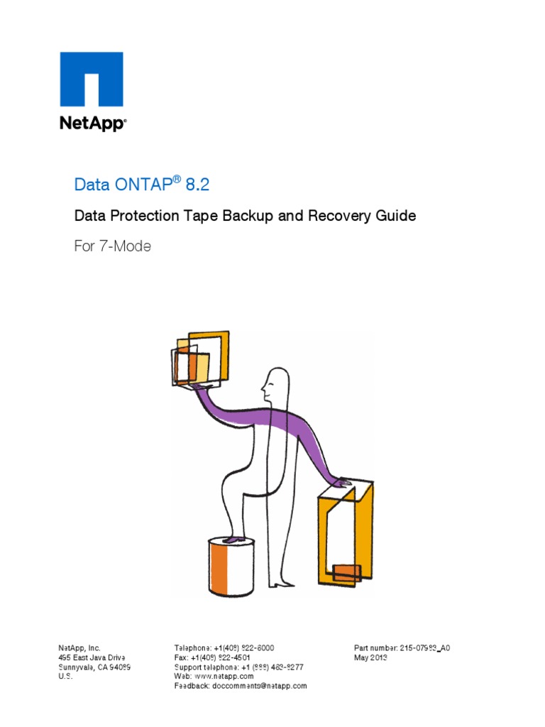 NetApp - Data Protection Tape Backup and Recovery | PDF | Backup ...