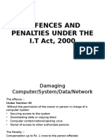 Offences and Penalties Under The I.T Act, 2000