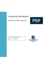 Licensing Handbook