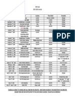 15-16 Cam Band Schedule