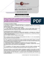 Competência Justiça Trabalho executar contribuições