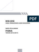 Kisi-Kisi Un Ipa Fisika SMP 2015
