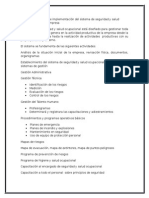 Propuesta Del Diseño e Implementación Del Sistema de Seguridad y Salud Ocupacional para La Empresa Eggcp