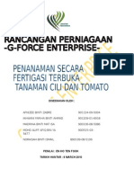 Rancangan Perniagaan Cili Dan Tomato Fertigasi