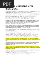 Bibliografia - Sel. Mestrado Ufrj