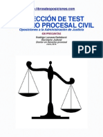 Test Derecho Procesal Civil