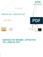 India New Service Tax Regime