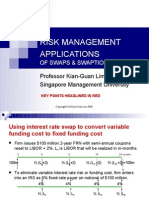 l4b Risk Management Applications of Swaps and Swaptions