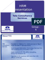 HRM Presentation On: Tata Consultancy Services