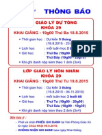 Gx.THUẬN PHÁT - GIÁO LÝ DỰ TÒNG & HÔN NHÂN KHÓA 29