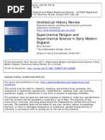 Harrison - Experimental Philosophy and Experimental Religion