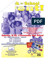 Saturday, 8/29, Thomasville High School: Activities For ALL Ages
