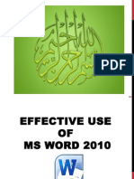 MS Word AZJune