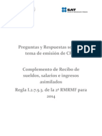 Guia de Preguntas y Respuestas Regla 2.7.5.3 Timbrado de Nomina Sat