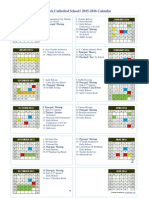 15-16 School Calendar