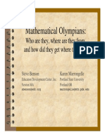 All About Math Olympics