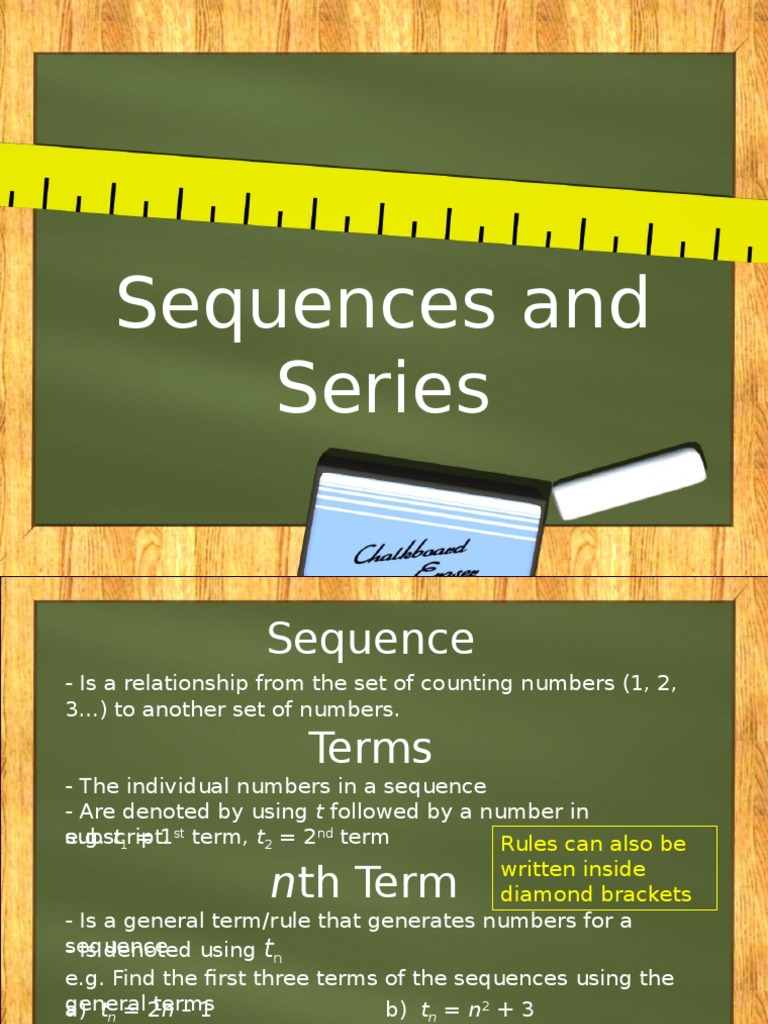 Sequences and Series Notes | PDF | Interest | Mathematical Analysis