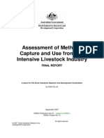 Assessment of Methane Capture and Use From the Intensive Livestock Industry_Final Report