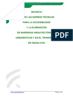 Accesibilidad Andalucia Decreto 72-92,5-5. (Imagenes)