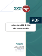 ADempiere ERP and CRM Booklet 2013-04 v2