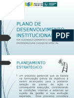 Plano de Desenvolvimento Institucional