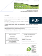 Decretos da Prefeitura de Goiânia concedem progressões e nomeações