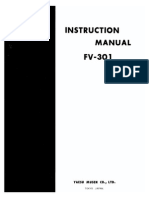 Yaesu FV 301 Instruction Manual