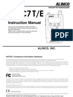 Alenco DJ-C7 VHF-UHF Porto Manual